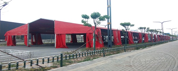 鄭州篷房廠家說說怎樣選擇合適的規(guī)格尺寸的篷房？